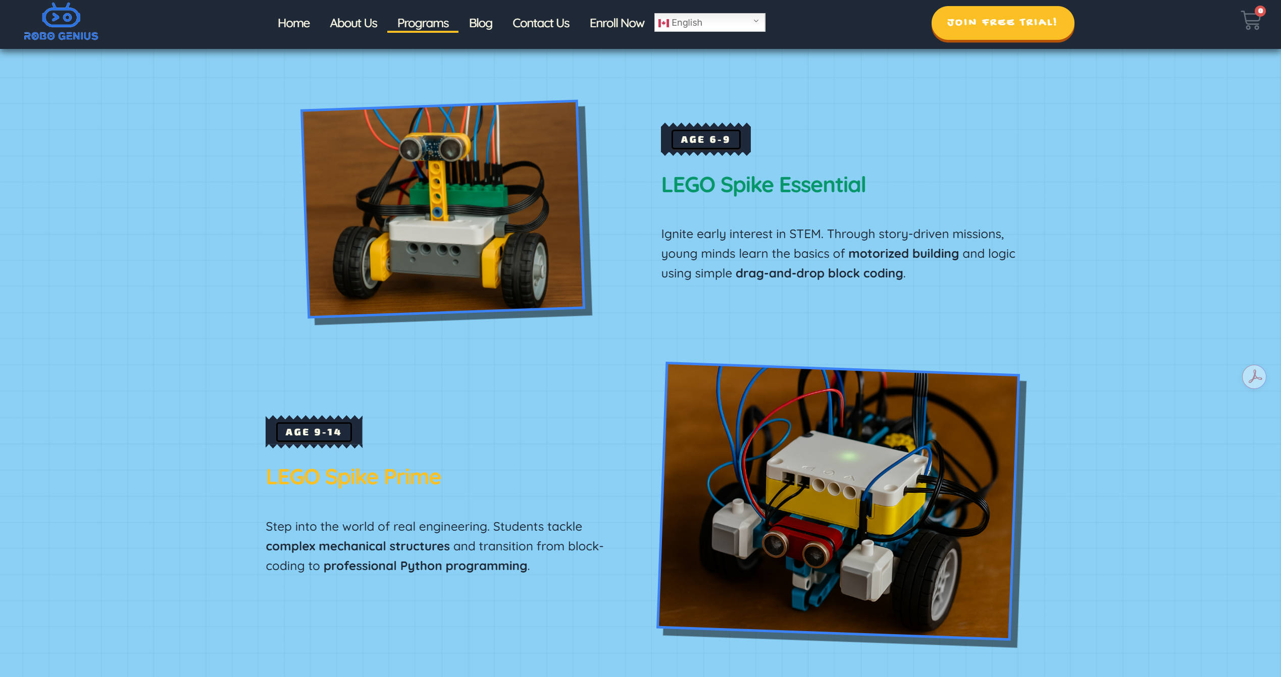 Robo Genius platform.